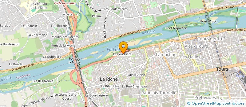 localisation de l'entreprise MADAME DELPHINE TANDT  LA RICHE