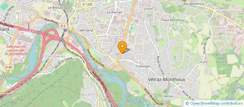 localisation de l'entreprise MADAME DELPHINE TARANTOLA à VETRAZ-MONTHOUX