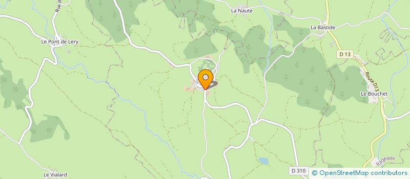 localisation de l'entreprise MADAME DELPHINE TARDIEU à LASTIC