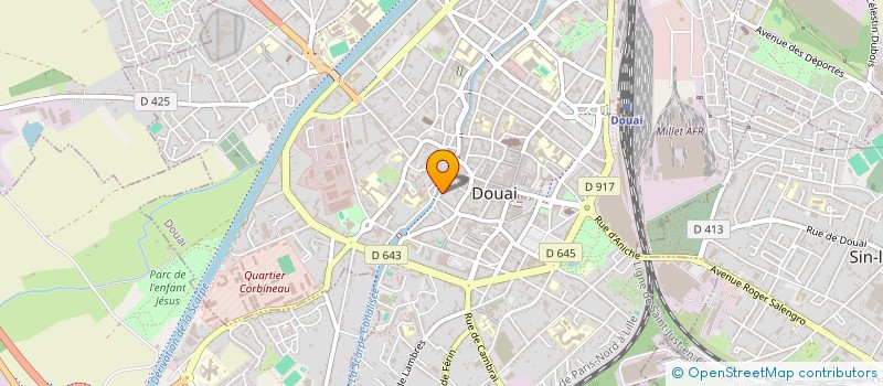localisation de l'entreprise MADAME DELPHINE TAURET à DOUAI