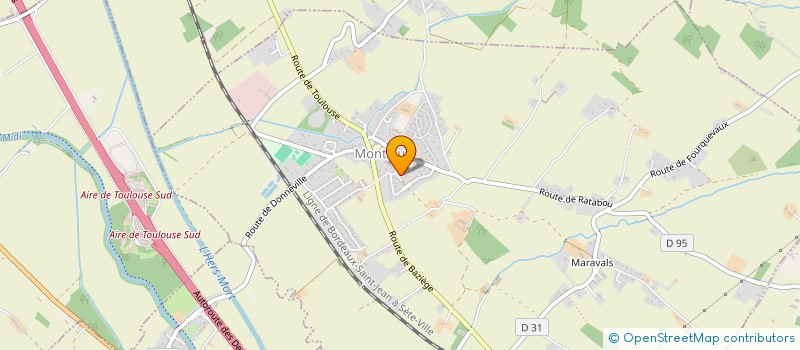 localisation de l'entreprise MADAME DELPHINE TAUZIA  MONTLAUR