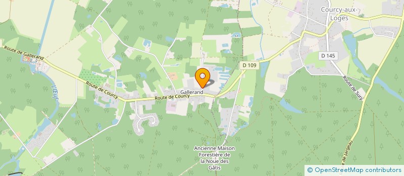 localisation de l'entreprise MADAME DELPHINE THERET à CHILLEURS-AUX-BOIS