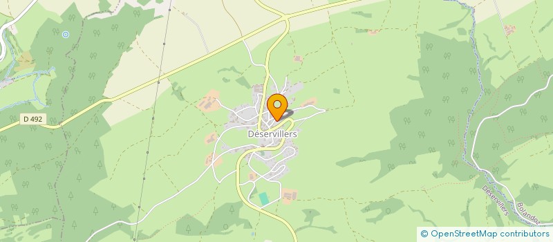 localisation de l'entreprise MADAME DELPHINE THEVENOT  AMONDANS