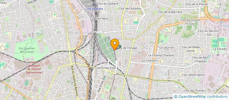 localisation de l'entreprise MADAME DELPHINE THION à ORLEANS