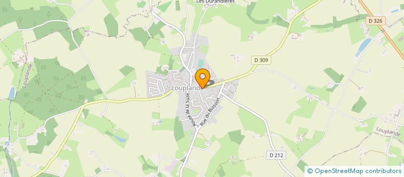 localisation de l'entreprise MADAME DELPHINE THOMMERET  LE MANS