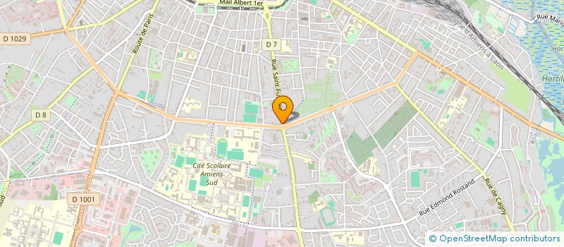 localisation de l'entreprise MADAME DELPHINE THUILLIER  AMIENS