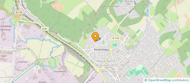 localisation de l'entreprise MADAME DELPHINE THUNE  PORT-JEROME-SUR-SEINE