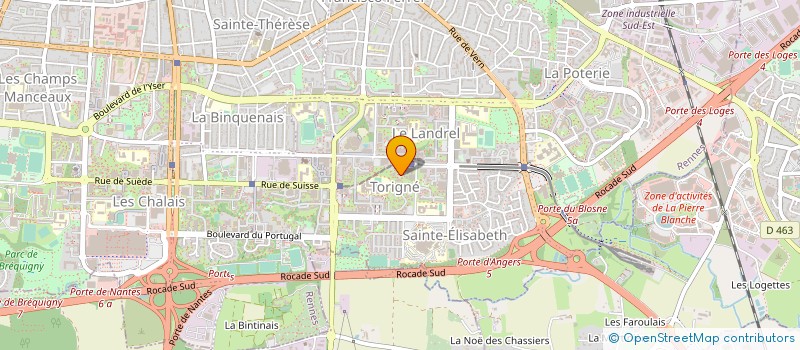 localisation de l'entreprise MADAME DELPHINE TIGIER à RENNES