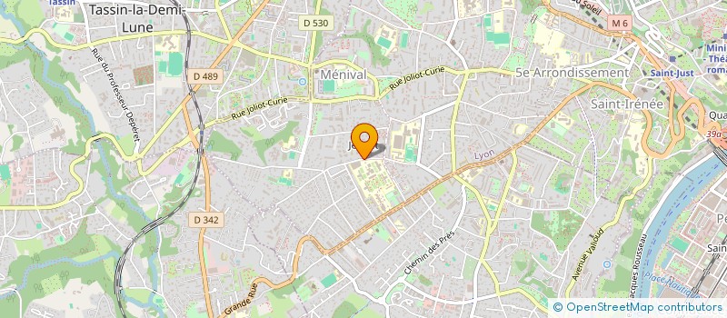 localisation de l'entreprise MADAME DELPHINE TOGNET  LYON