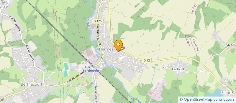 localisation de l'entreprise MADAME DELPHINE TRABOUILLET  GUITRES