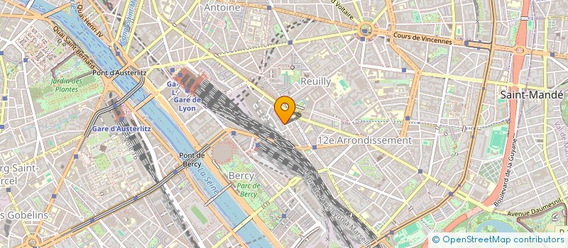 localisation de l'entreprise MADAME DELPHINE TRAMALLONI  PARIS