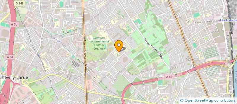 localisation de l'entreprise MADAME DELPHINE TRIPIER  VITRY-SUR-SEINE