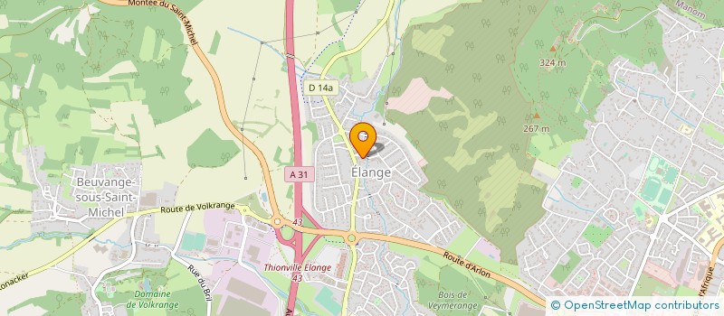 localisation de l'entreprise MADAME DELPHINE TROCNET  THIONVILLE