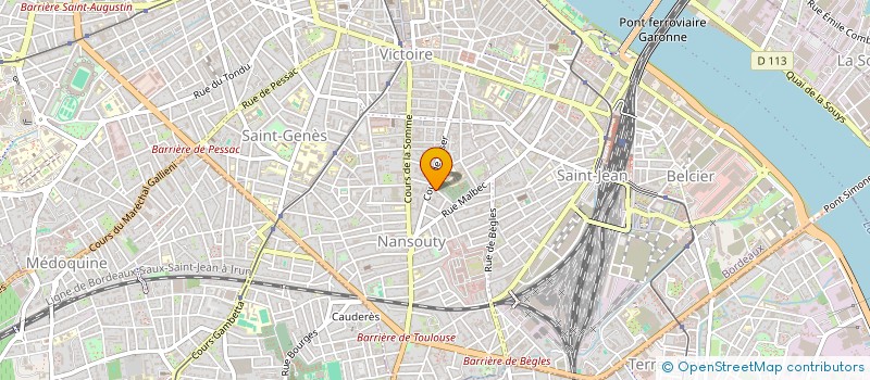 localisation de l'entreprise MADAME DELPHINE UGARTE  BORDEAUX