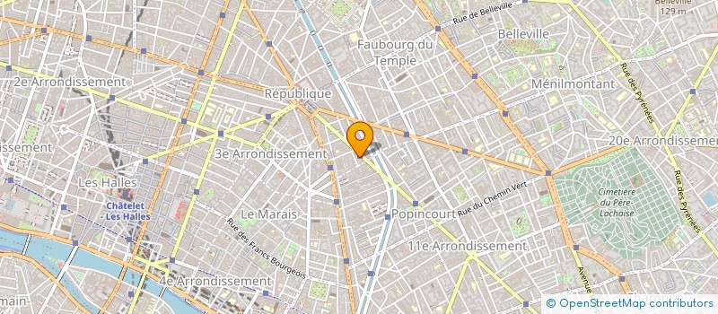 localisation de l'entreprise MADAME DELPHINE UNGLIK  PARIS