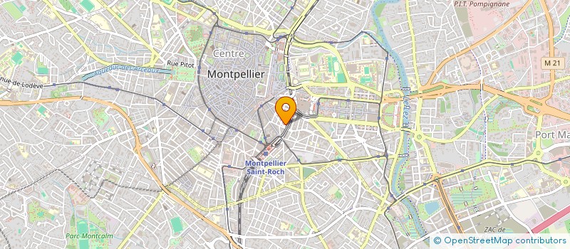 localisation de l'entreprise MADAME DELPHINE VADAM à MONTPELLIER