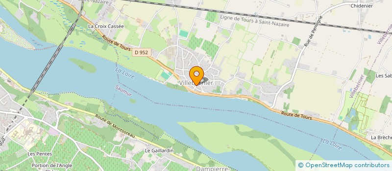 localisation de l'entreprise MADAME DELPHINE VAILLANT  VILLEBERNIER