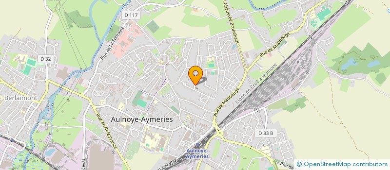 localisation de l'entreprise MADAME DELPHINE VALLEZ  AULNOYE-AYMERIES