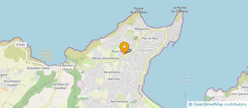 localisation de l'entreprise MADAME DELPHINE VAN CRAENENBROECK  LOCQUIREC