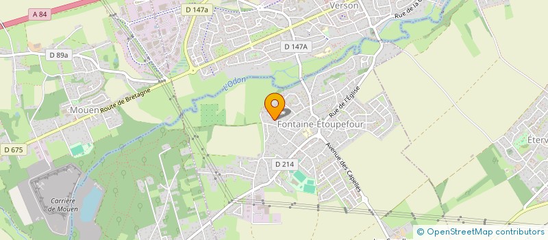 localisation de l'entreprise MADAME DELPHINE VATTIER  FONTAINE-ETOUPEFOUR