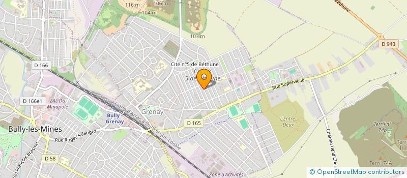 localisation de l'entreprise MADAME DELPHINE VERGOTE  GRENAY