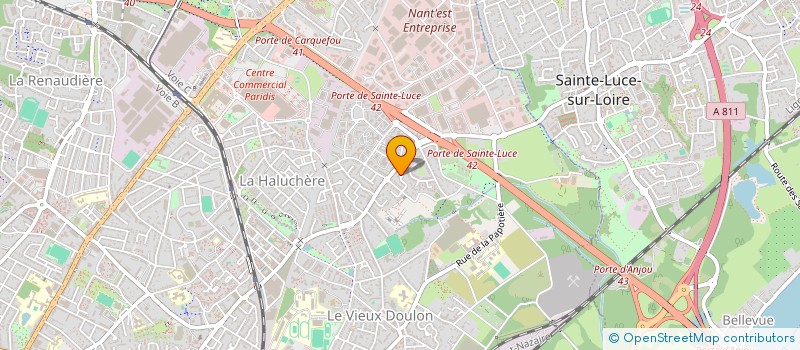localisation de l'entreprise MADAME DELPHINE VEYS à NANTES