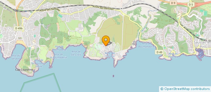 localisation de l'entreprise MADAME DELPHINE VIDUSIN  MARTIGUES