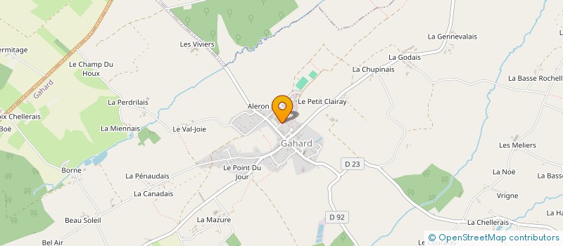 localisation de l'entreprise MADAME DELPHINE VIELEROBE  GAHARD