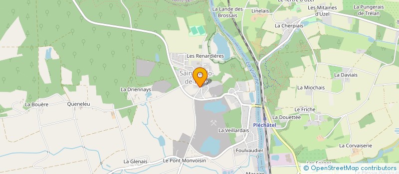 localisation de l'entreprise MADAME DELPHINE VIGNON à SAINT-MALO-DE-PHILY