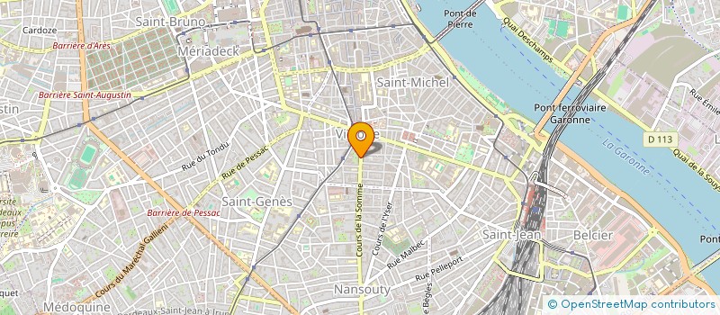 localisation de l'entreprise MADAME DELPHINE VITOUX  BORDEAUX