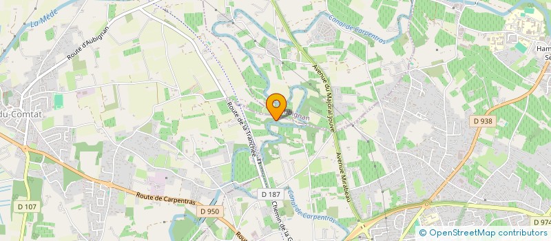 localisation de l'entreprise MADAME DELPHINE WACK  CARPENTRAS