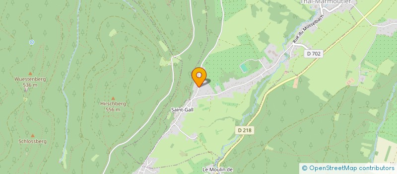 localisation de l'entreprise MADAME DELPHINE WERQUET  THAL-MARMOUTIER