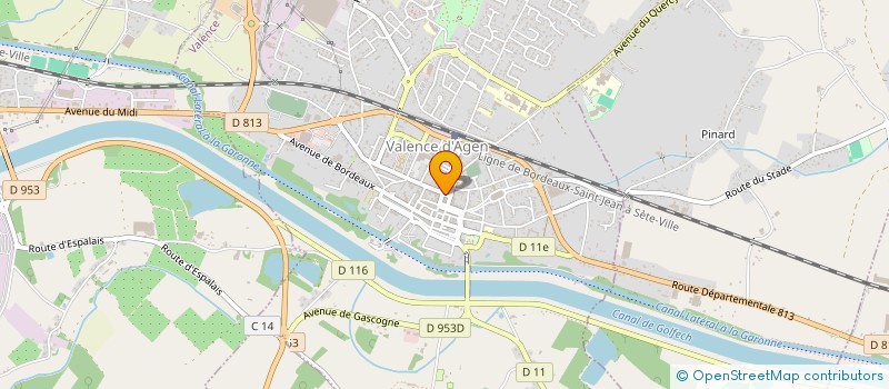 localisation de l'entreprise MADAME DELPHINE WOZNY  VALENCE