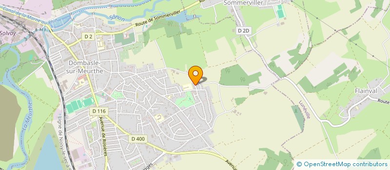 localisation de l'entreprise MADAME DELPHINE ZEHNACKER  DOMBASLE-SUR-MEURTHE