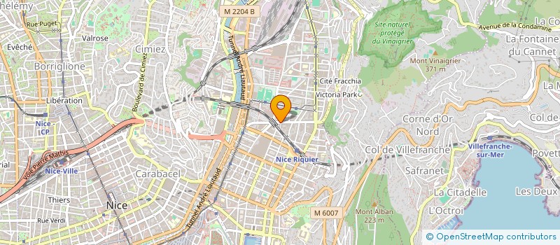 localisation de l'entreprise MADAME DELPHINE ZIN  NICE