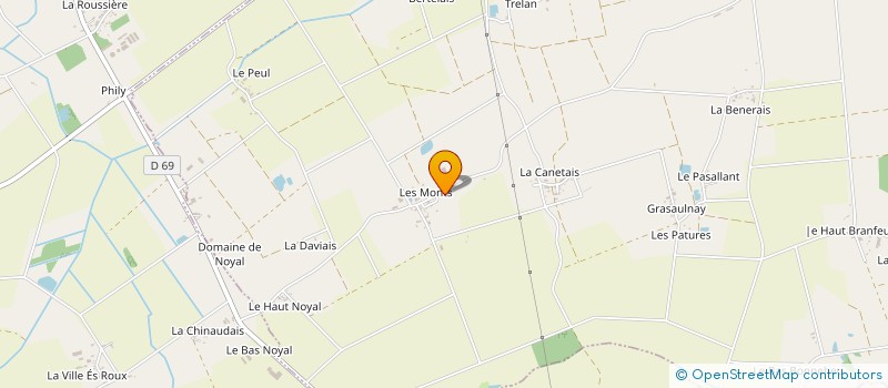 localisation de l'entreprise MADAME DELPINE LEGARSON  LA NOE-BLANCHE