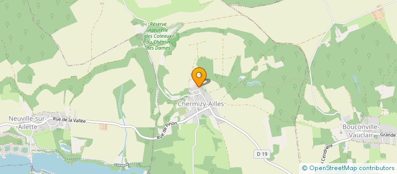 localisation de l'entreprise MADAME DELPORTE FAUCHEUX à BRUYERES-ET-MONTBERAULT