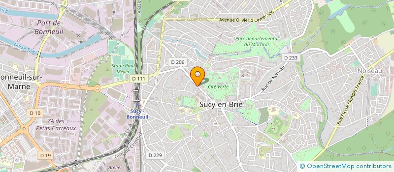 localisation de l'entreprise MADAME DELTHA DESCARD  SUCY-EN-BRIE