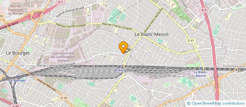 localisation de l'entreprise MADAME DELUCCANNA JOHN REMANDIUS  DRANCY