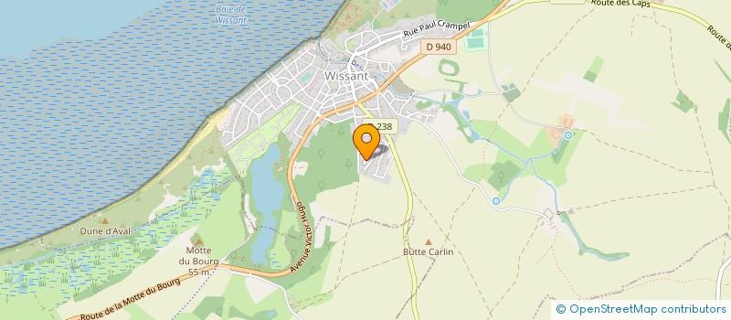 localisation de l'entreprise MADAME DELVAUX VAN PETEGHEM  WISSANT