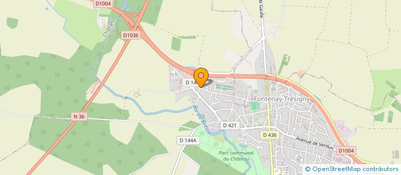 localisation de l'entreprise MADAME DELVINA SAMSON à FONTENAY-TRESIGNY
