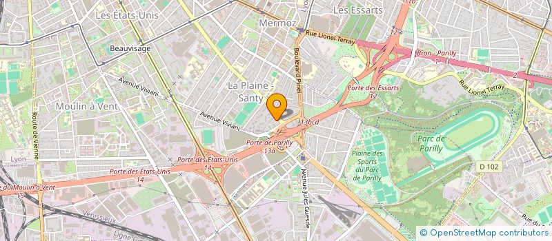 localisation de l'entreprise MADAME DELYA BOULAGHLEM  LYON