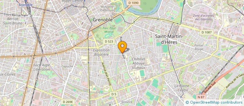 localisation de l'entreprise MADAME DELYA MORELLO à GRENOBLE