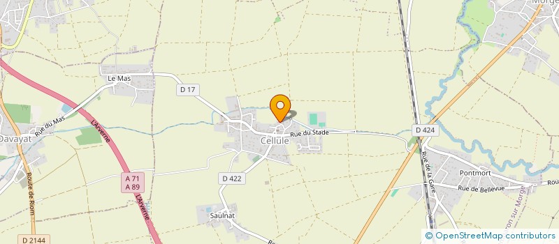 localisation de l'entreprise MADAME DEMAY TARAGNAT  CHAMBARON SUR MORGE