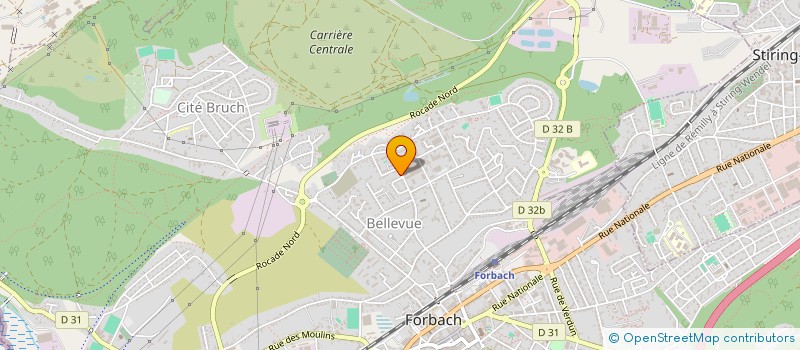 localisation de l'entreprise MADAME DEMET KIRTAY à FORBACH
