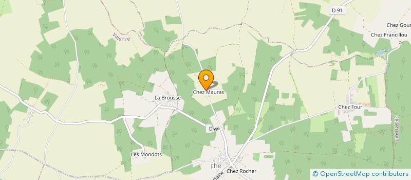 localisation de l'entreprise MADAME DEMETE GAIO à LA TACHE