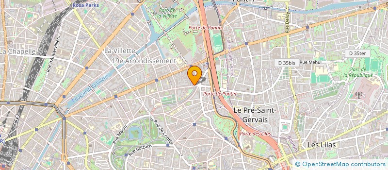 localisation de l'entreprise MADAME DENEO GUEI  PARIS