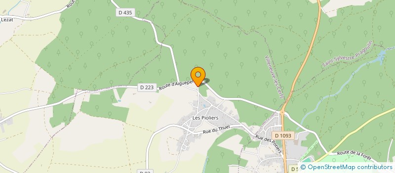 localisation de l'entreprise MADAME DENIA BELAROUI  VILLENEUVE-LES-CERFS