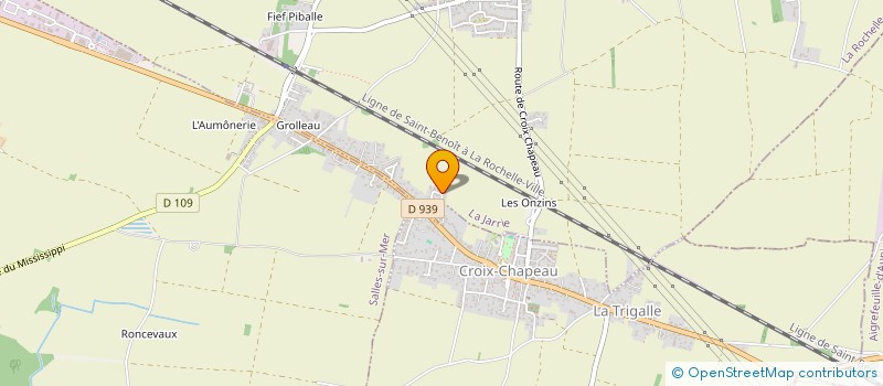 localisation de l'entreprise MADAME DENIA MENARD  LA JARRIE