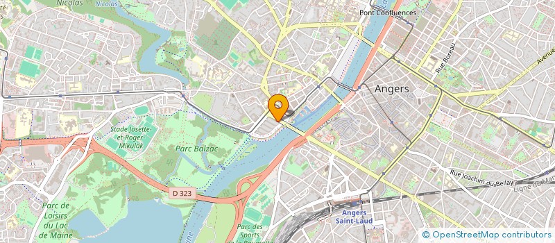 localisation de l'entreprise MADAME DENIS VALDERRAMA CAMACARO à ANGERS